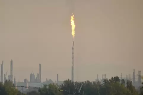 Die Fackel ist 140 Meter hoch – ohne Flamme.
