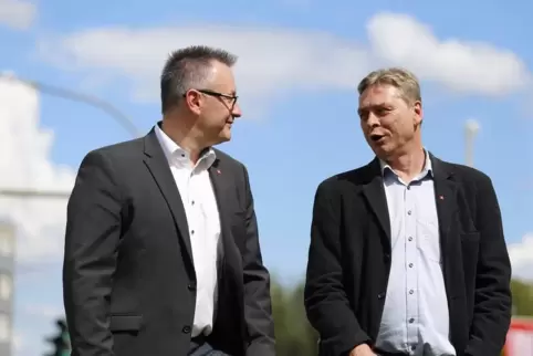 Ralf Köhler und Harald Lange wurden als Bevollmächtigte der IG Metall Neustadt wiedergewählt.
