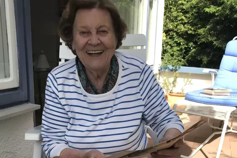 Ulla Hofmann kann heute &uuml;ber die Turbulenzen lachen, die der Begum-Besuch 1958 ausl&ouml;ste. Vor mehr als 60 Jahren war ihr eher zum