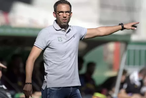 Klare Ansagen: FCK-Trainer Boris Schommers.