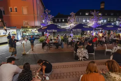 Der Pop-up-Weingarten am Stephan-Cosacchi-Platz zählt zu den Ideen, die das CFF-Team während der Corona-Pandemie entwickelt hat.
