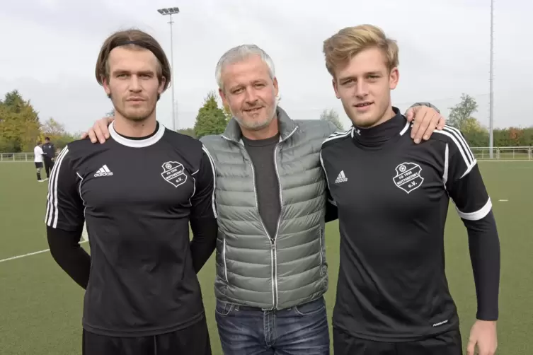 Die Reithermanns sind für die FG Mutterstadt ein Glücksfall: Marco, Vater Volker und Fabio (von links). 