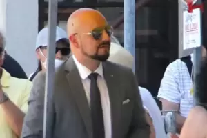 Hat auch schon in Kandel demonstriert: Stefan Räpple. Hat auch schon in Kandel demonstriert: Stefan Räpple.