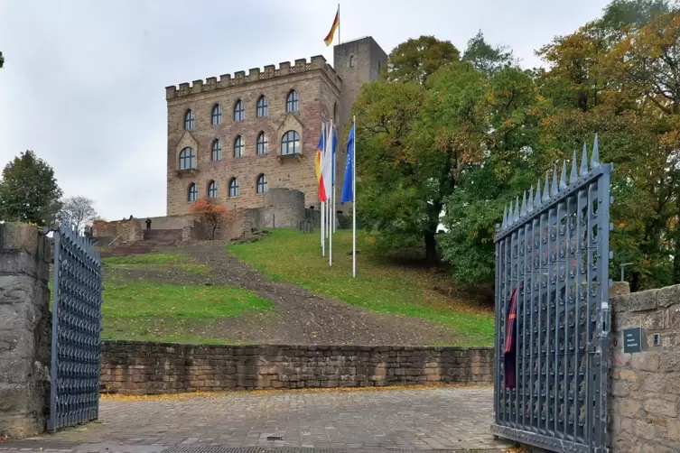 Das Hambacher Schloss.