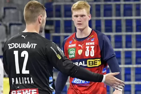 Ymir Örn Gislason im Gespräch mit Andreas Palicka.