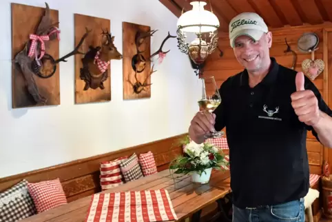 Neuer Wirt der Deidesheimer Hütte: Harald Mugler.