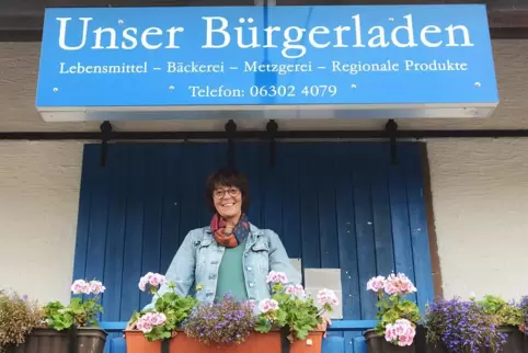 Das Einstiegsprojekt der neuen Ortschefin war die Sanierung des Bürgerladens.