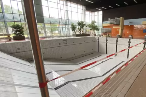 Ohne Sanierung muss das Hallenbad geschlossen bleiben. 