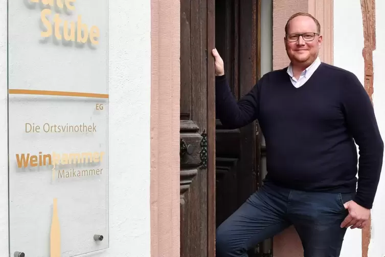 Björn Christiani ist der neue Betreiber der „Weinkammer“. 