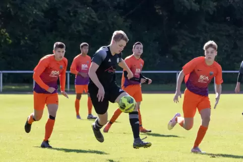 Skeptiker überzeugt: JFV Ganerb, hier Tim Tremmel am Ball.