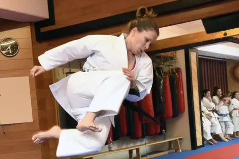 Hat viel von der Rhythmischen Sportgymnastik gelernt: Imola Szebényi.