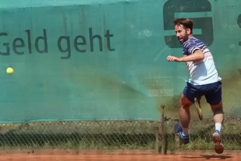 Jochen Rummel ist die Nummer zwei des TC Schifferstadt.