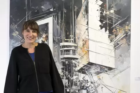 Das Verhängnis haust wie eine böse Drohung in ihren Bildern: Inna Artemovas Ausstellung vor „Utopia“ in der Galerie Lauth. 