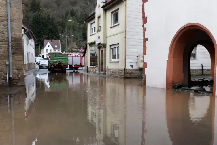 Außer Verkehrsproblemen hat Odenbach auch ein Hochwasserproblem.