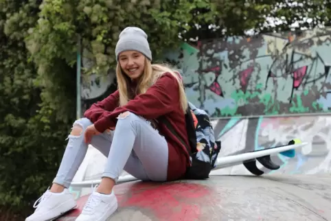 Celine Dornick mal ganz privat und leger ... 