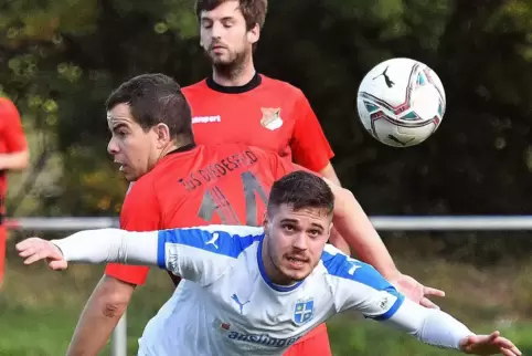 Marvin Ehrenpreis traf dreimal für die TSG Deidesheim.