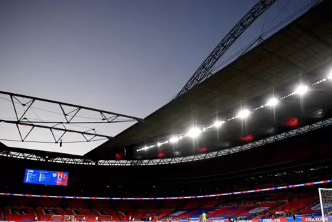 Christian Gittelmann durfte beim Nations-League-Spiel England gegen Belgien zum ersten Mal im Wembley-Stadion als Linienrichter 