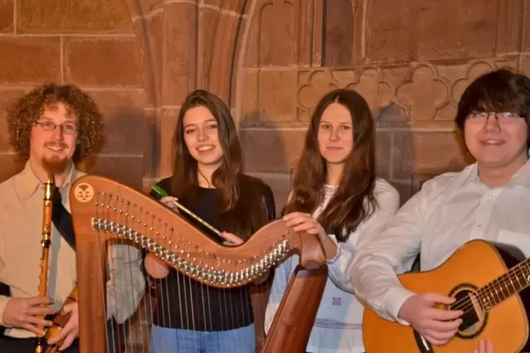 Die Kaiserslauterer Gruppe Assana spielt am Samstag Irish Folk in der Lutherkirche. 