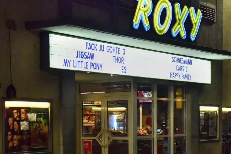 Roxy-Kino in Neustadt. 