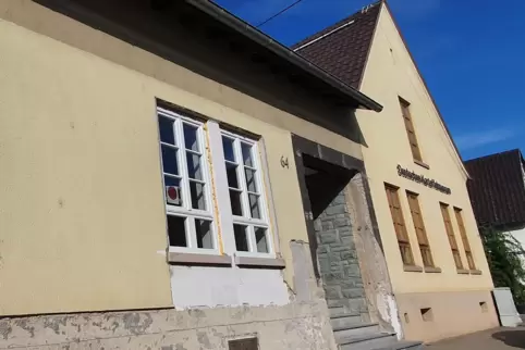 Das neue Fußgönheimer Heimatmuseum soll mit dem Kartoffelmuseum nebenan und dem Schloss gegenüber ein Ensemble bilden. Die Fenst