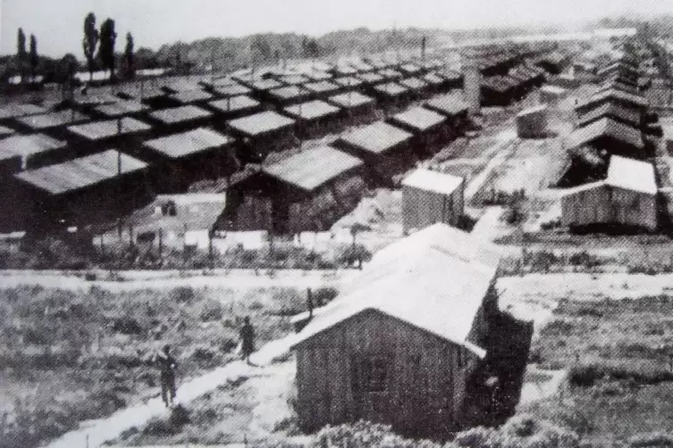  Das südfranzösische Lager Gurs um 1940.