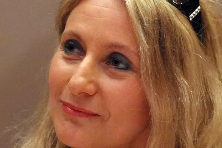 Myriam Kern 2014 als Stadträtin in Landau für die AfD. 
