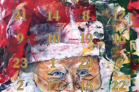 Seit Jahren das Motiv des Lions-Adventskalender Kandel-Wörth. Das Bild stammt vom Jockgrimer Künstler Karl Zillenbach. 