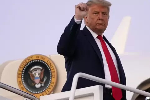 Seit 2017 an der Macht in Washington: Donald J. Trump, Amerikas 45. Präsident.