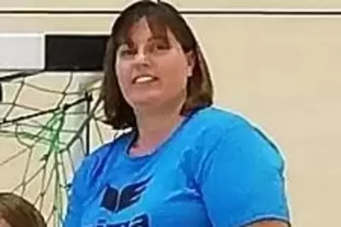  Sabine Eisenbarth trainiert bei der SG Lambsheim/Frankenthal die D-Jugend. 