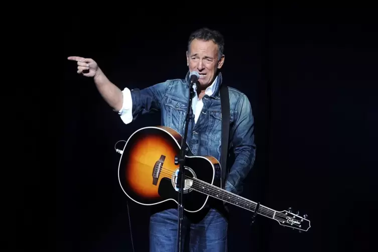 Da geht’s lang: Bruce Springsteen. 