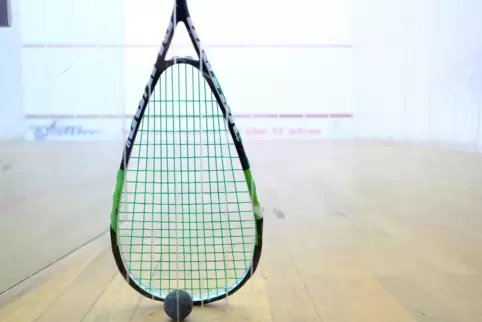 Der Squash-Spielbetrieb pausiert.