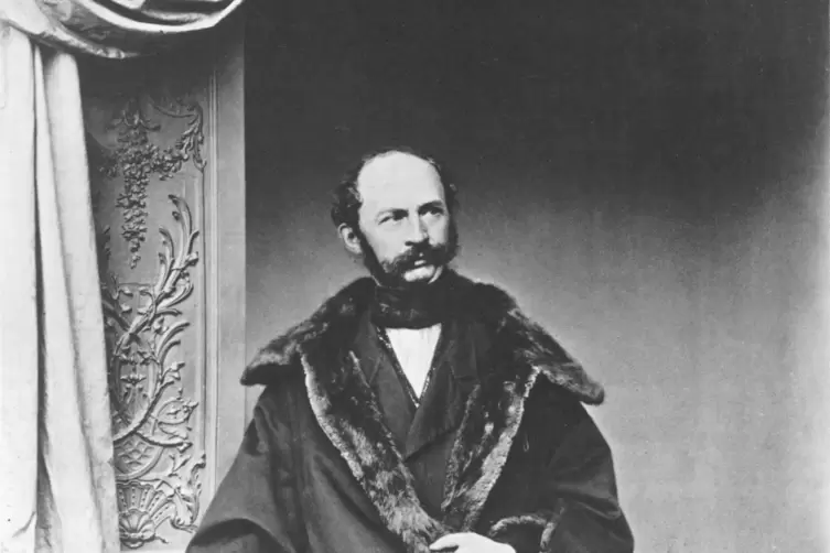 Weilte vier Wochen im Kurort Dürkheim: König Max II. von Bayern. Franz Seraph Hanfstaengl dokumentierte den Besuch mit einem Fot