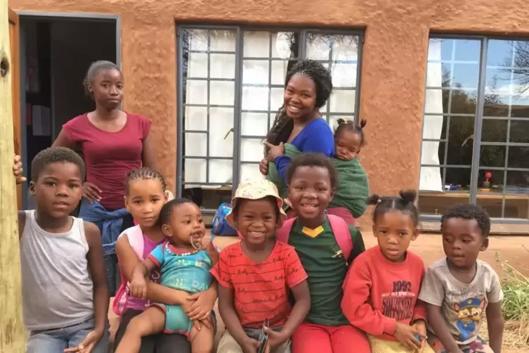 Freuen sich über Hilfe: Kinder in Südafrika.