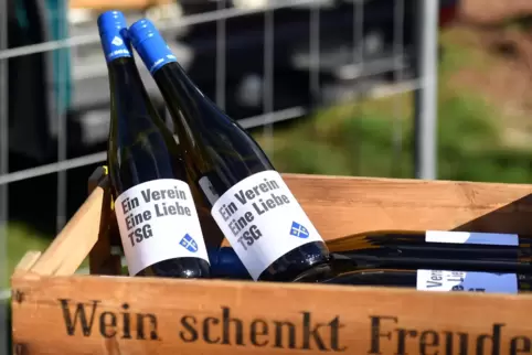 Liebestrank: „Ein Verein – eine Liebe“ lautet das Motto der TSG Deidesheim.
