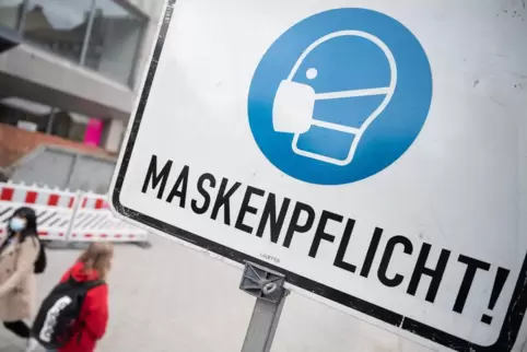 Die rheinland-pfälzischen Amtsgerichte müssen sich eher selten mit Fällen von Maskenverweigerern in der Corona-Pandemie auseinan