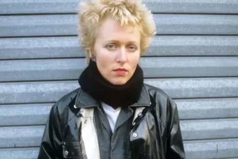 1981 auf Tour mit ihrer Band Ideal: Annette Humpe. 