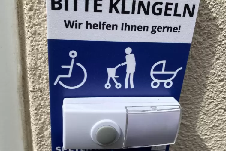 So sieht sie aus: Funkklingel. 
