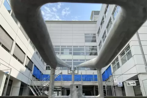 Auch im November weitgehend studentenfrei: Die Uni Kaiserslautern, hier der Fachbereich Chemie. 