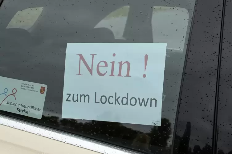Klare Ansage: Schild in einem der Taxis.