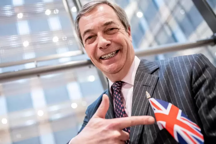 Nigel Farage will mit der Partei-Umbenennung wieder mehr Aufmerksamkeit für seine Themen erhalten.