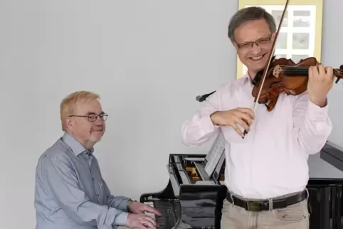 Wolfgang Müller-Steinbach (links) und Martin Merger.