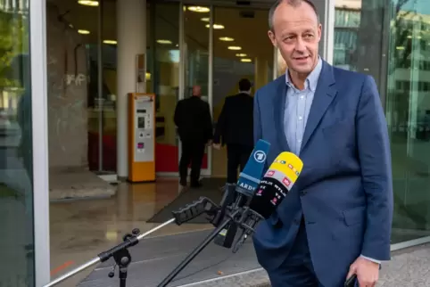 Favorit des Parteinachwuchses: Friedrich Merz.