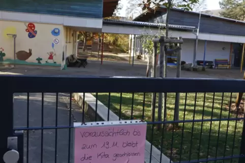 Wie die Kitas in Steinbach und Göllheim ist auch die protestantische Kindertagesstätte Rockenhausen wegen einer mit dem Coronavi