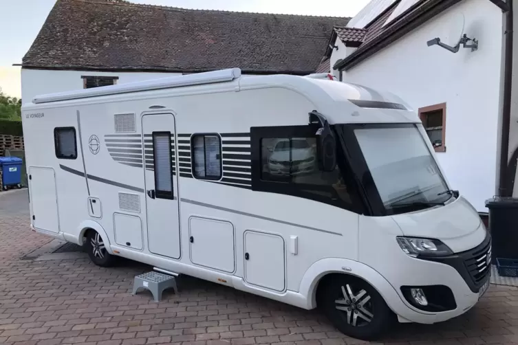 Vollintegriert: das Wohnmobil der Nitzsches.