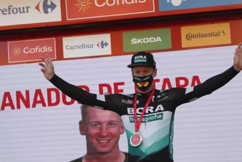 Feierte zum Saisonausklang seinen zweiten Etappensieg bei der Vuelta: Pascal Ackermann. 