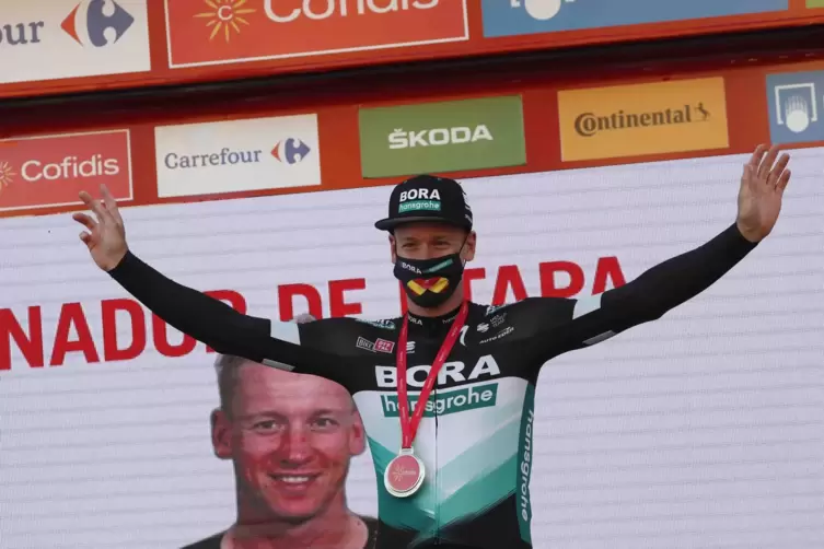 Tagessieger auf der letzten Vuelta-Etappe: Pascal Ackermann.