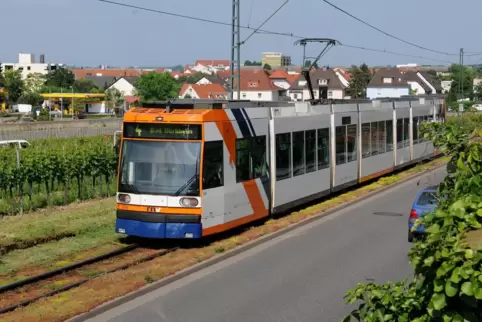 Rhein-Haardtbahn.