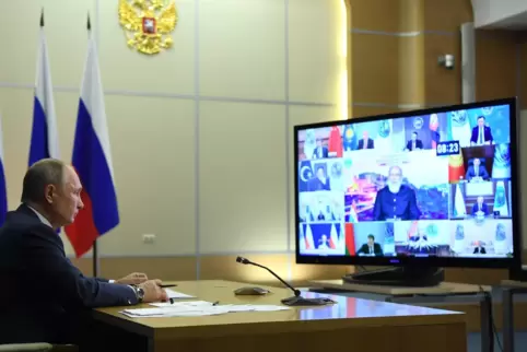 Was Putin kann ... In Freisbach tagt der Rat am Donnerstag per Videokonferenz.