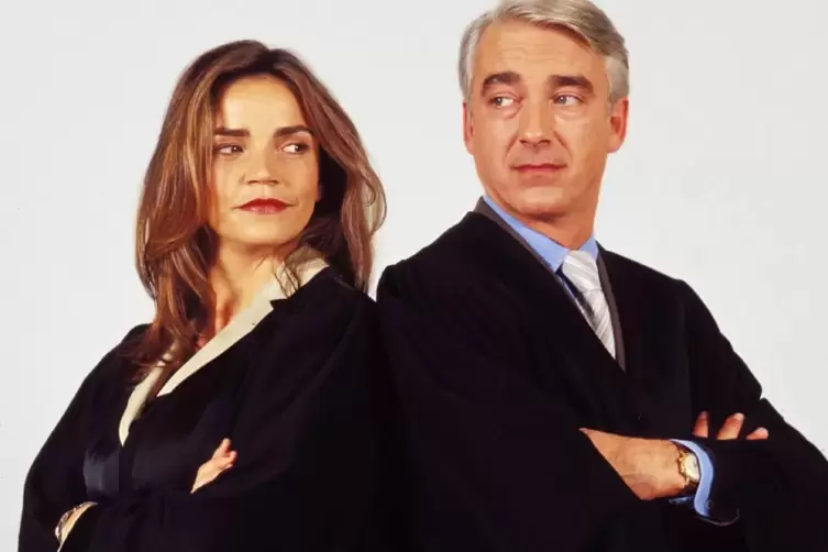 Serien-Traumpaar: Rebecca Immanuel und Christoph M. Ohrt in &bdquo;Edel & Starck&ldquo; (2002&ndash;2005).
