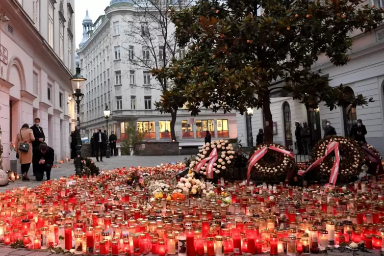 Bei einem tödlichen Anschlag eines Islamisten in Wien wurden Anfang November vier Menschen getötet.